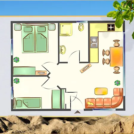 Apartamento Doris Bng 9 Auritz Heringsdorf (Usedom)